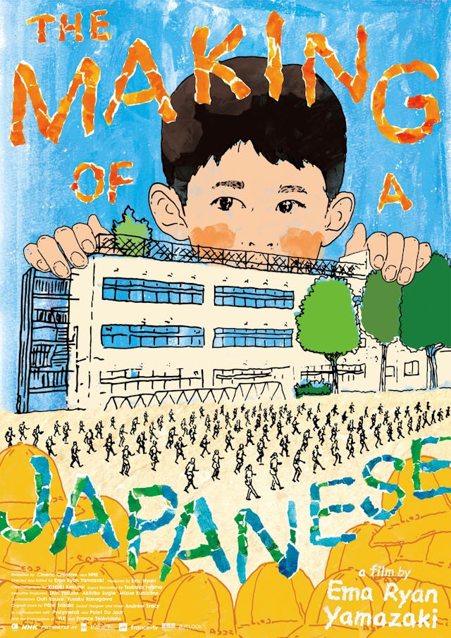 Kouluvuosi Japanissa juliste