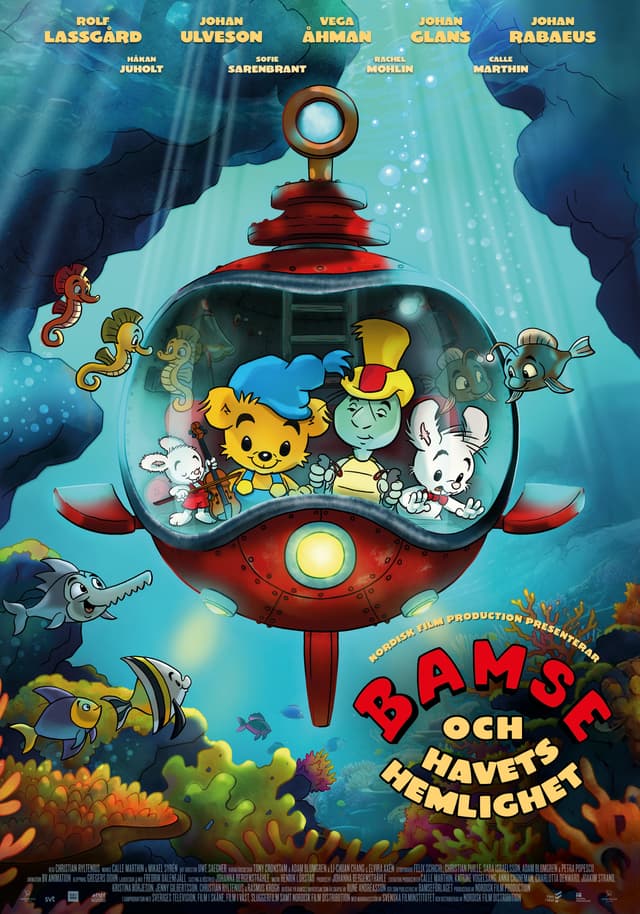 Bamse ja meren salaisuus juliste