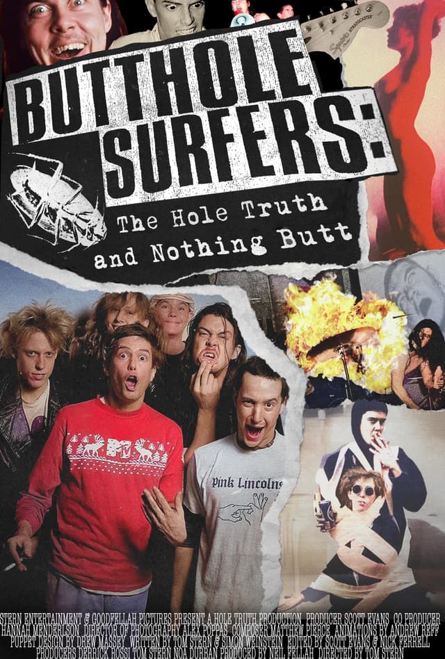 Butthole Surfers: The Hole Truth and Nothing Butt juliste