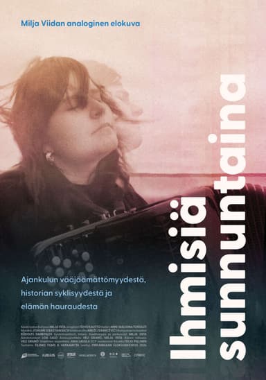 Ihmisiä sunnuntaina juliste