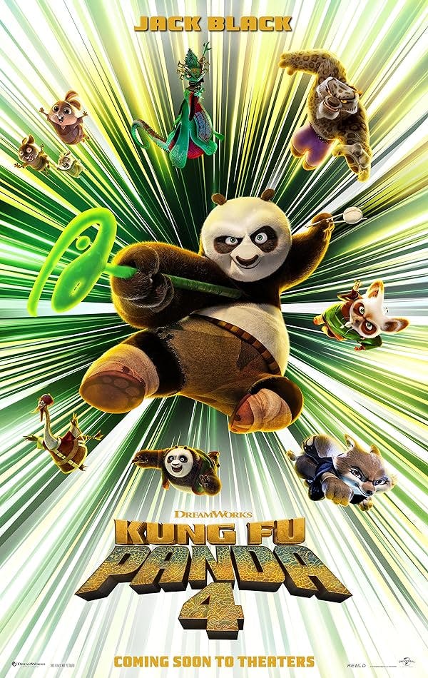 Kung Fu Panda 4 juliste