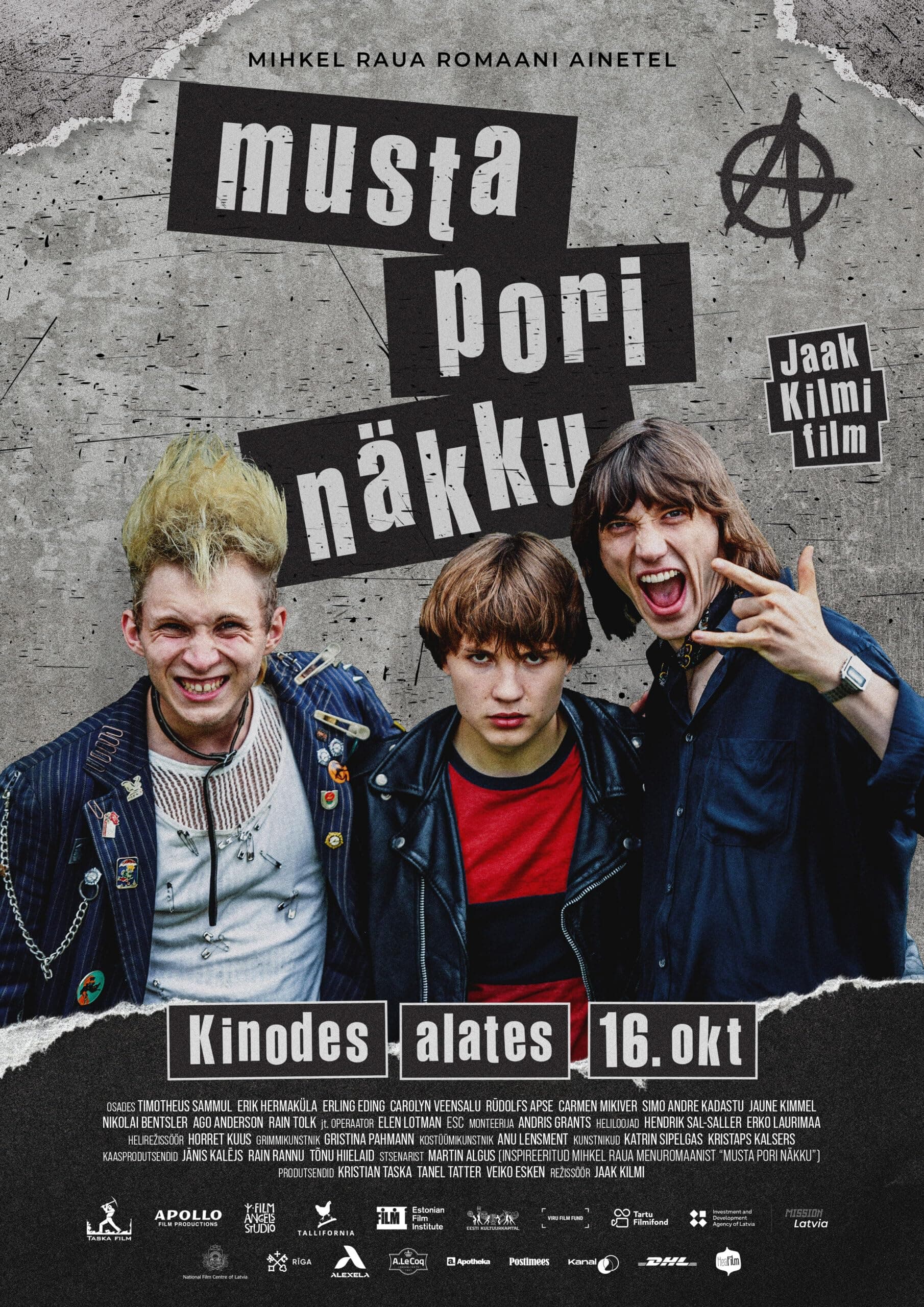 Must pori näkku juliste