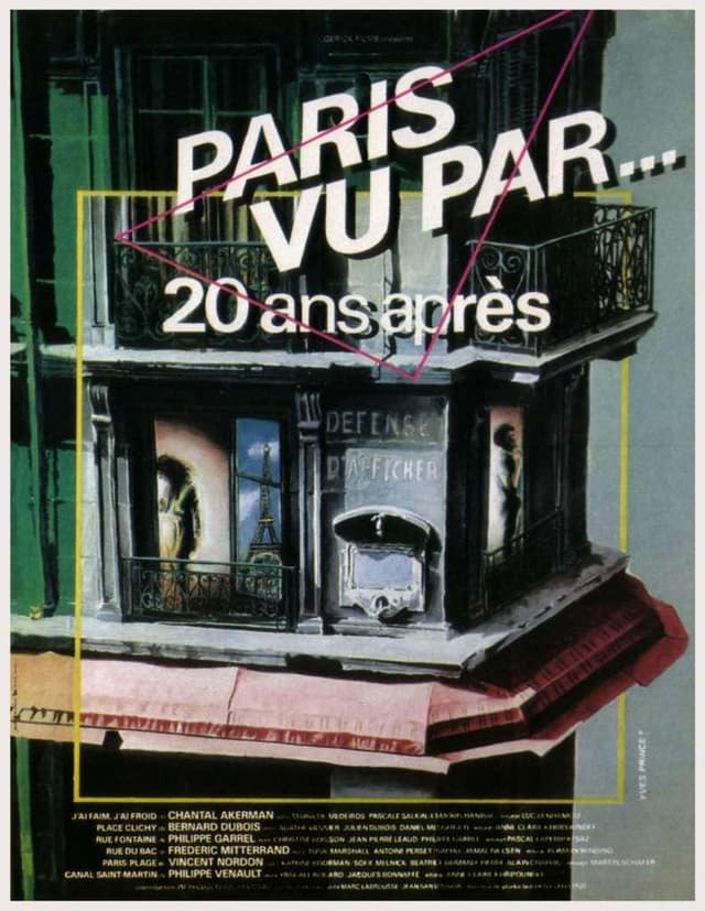 Chantal Akerman – Pariisin ikävä juliste