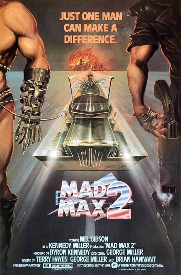 Mad Max 2 - asfalttisoturi juliste