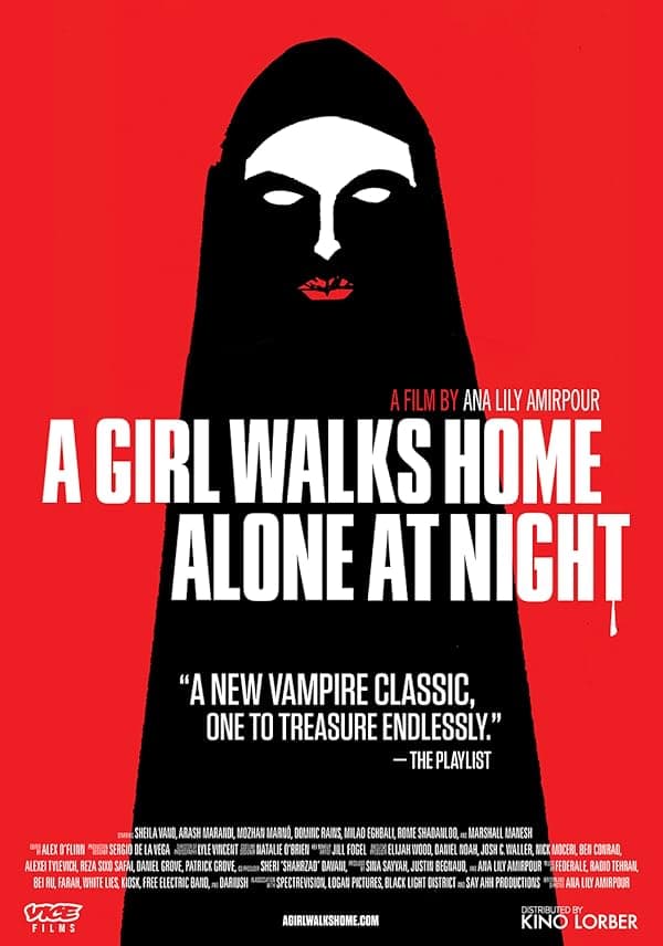 A Girl Walks Home Alone at Night juliste