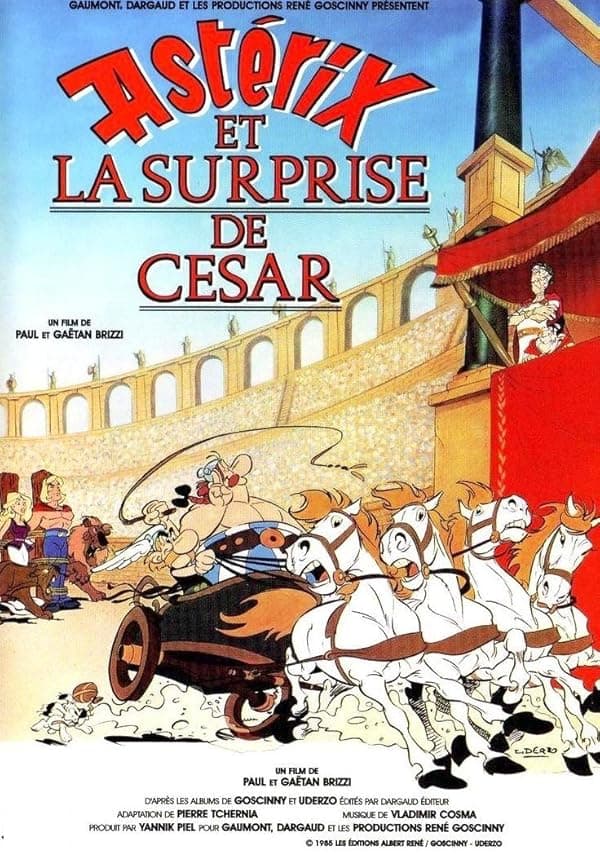 Asterix vs. Caesar juliste