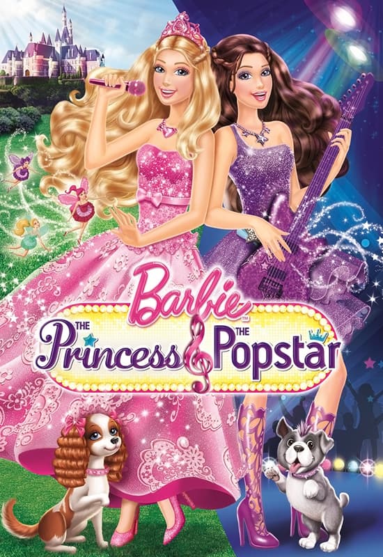 Barbie: The Princess & the Popstar juliste