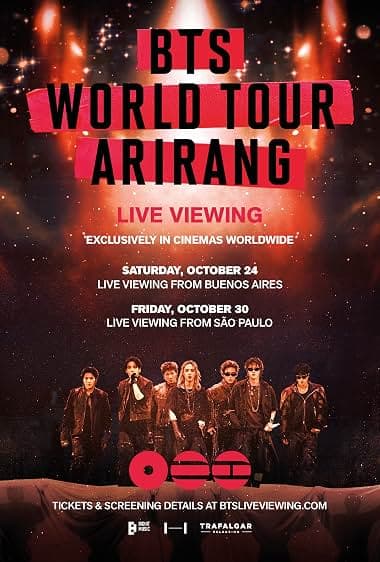 BTS World Tour 'Arirang' In São Paulo: Live Viewing juliste