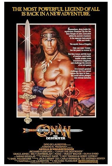 Conan the Destroyer juliste
