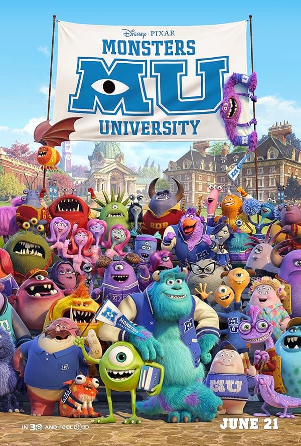 Monsters University juliste