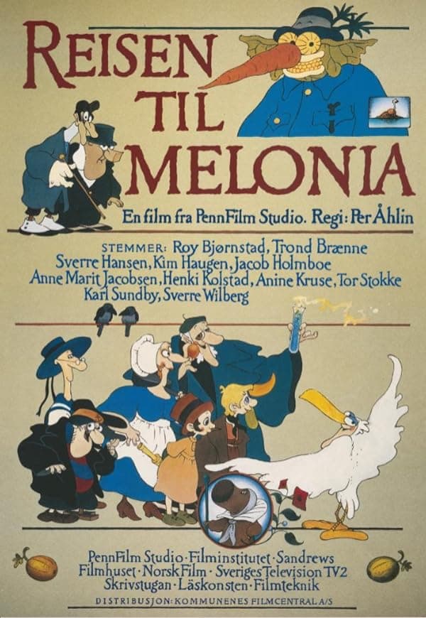 The Journey to Melonia juliste