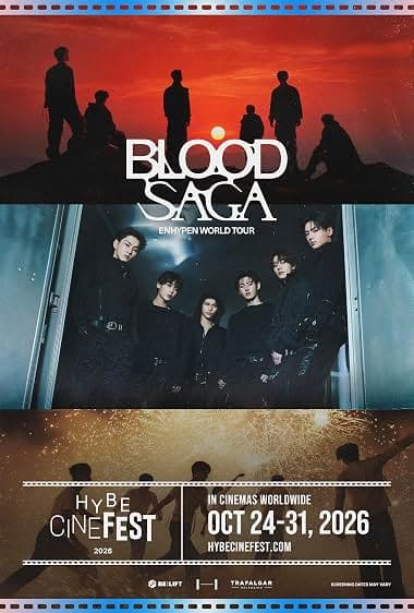 ENHYPEN WORLD TOUR 'BLOOD SAGA' juliste