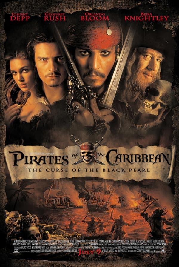 Pirates of the Caribbean: The Curse of the Black Pearl juliste