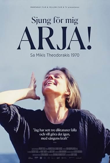 Laula minulle Arja juliste