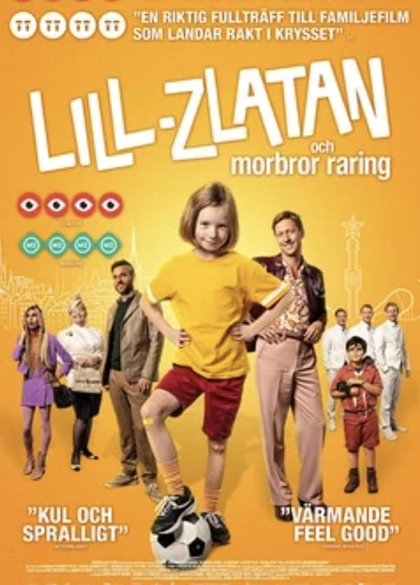 Mini-Zlatan and Uncle Darling juliste