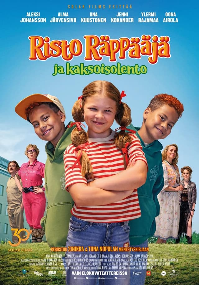 Risto Räppääjä ja kaksoisolento juliste