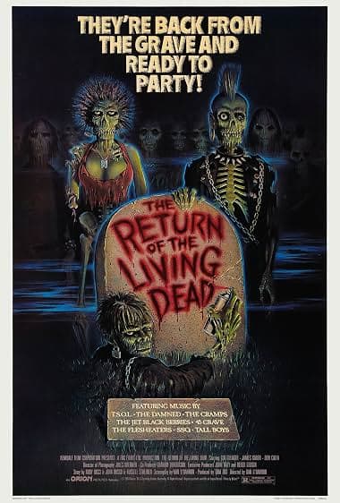 The Return of the Living Dead juliste