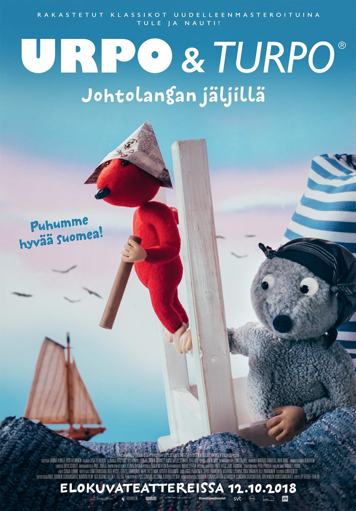 Urpo ja Turpo johtolangan jäljillä juliste